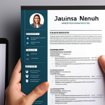 ** A professional-looking resume for a psychologist, emphasizing experience with various therapy methods, strong communication skills, and teamwork abilities. The resume should have a modern and clean design, with clear headings and concise language. The setting could be a brightly lit office or study space, implying career advancement and expertise.

**